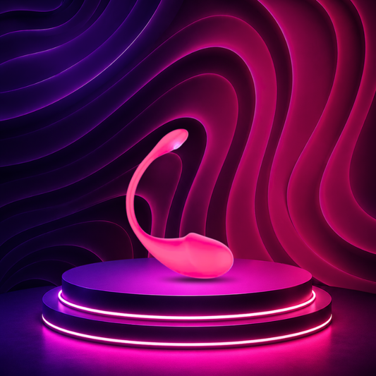 App-Controlled Wearable Vibrator with 10 Modes