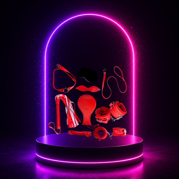 Premium Bondage Restraint Kit for Couples | Roleplay Intimacy Set