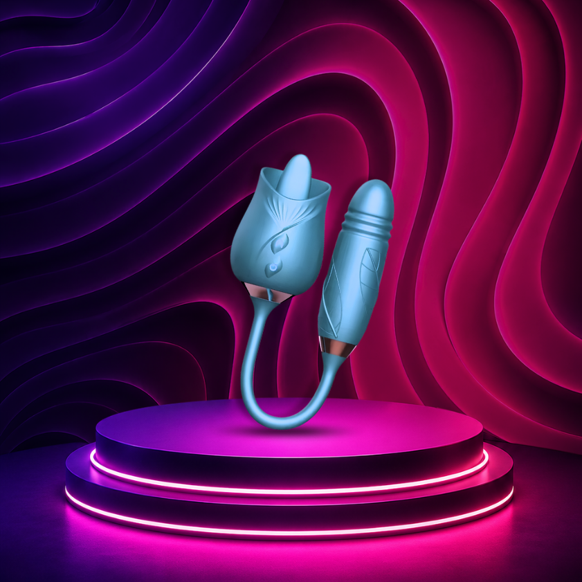 10 Tongue Licking Modes Dual Stimulation Massager