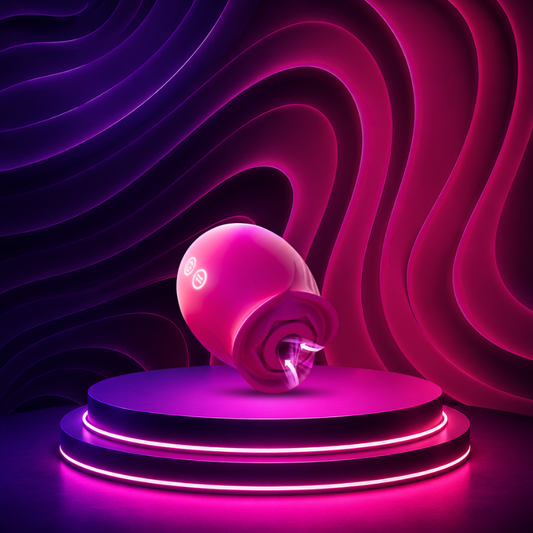 Dranit Rose Pleasure Toy — Air Suction Vibrator