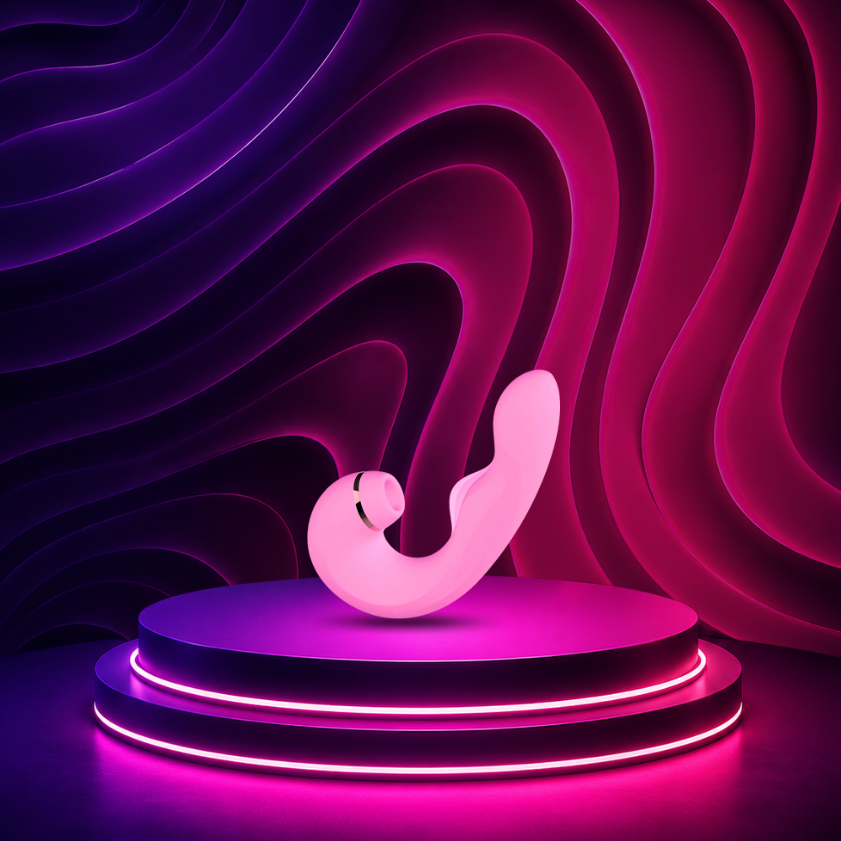 2 in 1 sucking and vibrations vibrator