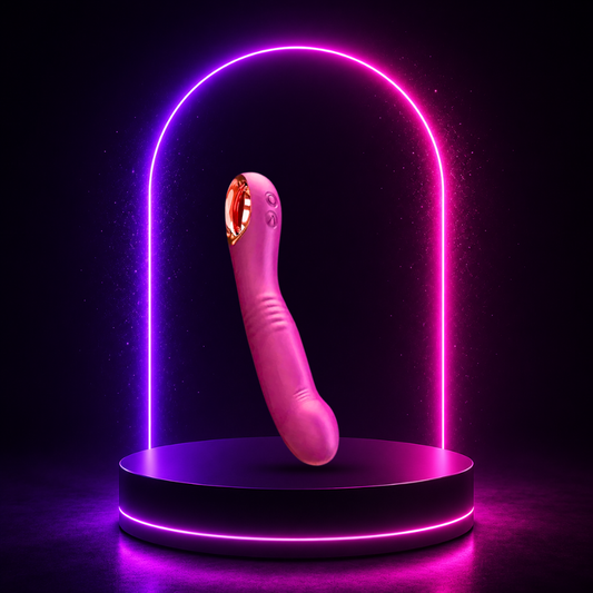 10 Thrusting Modes Realistic Vibrator Massager