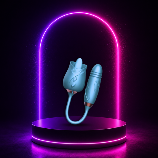 10 Tongue Licking Modes Dual Stimulation Massager